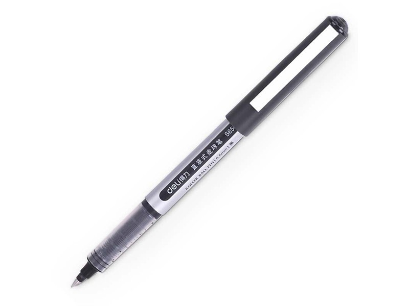 得力S656寶珠筆0.5MM （黑色）